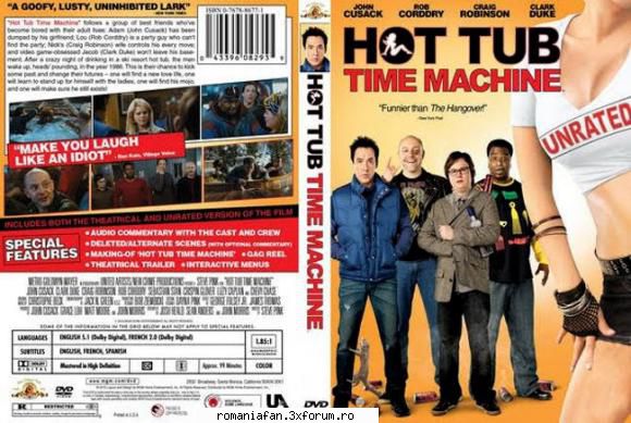 hot tub: time machine (2010) hot tub: time machine nick, jacob lou sunt patru barbati trecuti ani,